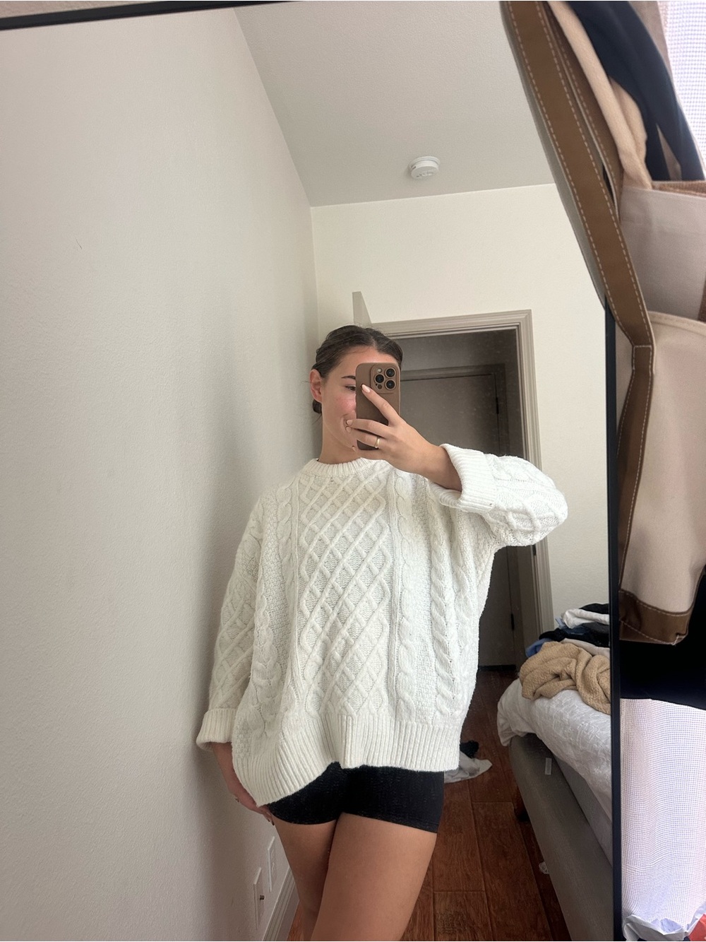 ASOS Cable Knit Oversized Sweater - Picture 2 of 3